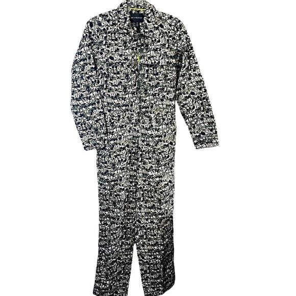 Wild Fang x BP Olive Beige Reptile Utility Oversized Coverall Jumpsuit NWT XXS - Picture 6 of 10